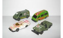 Набор 4 модели Ford Transit + Jeep + Lancia + Mazda China Promo 1:64, масштабная модель, scale64