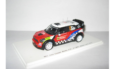 Мини Mini John Cooper WRC Monte Carlo Ралли 2012 Spark 1:43 S3312, масштабная модель, scale43