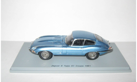 Ягуар Jaguar E Type S1 Coupe 1961 Spark 1:43 S2121, масштабная модель, scale43