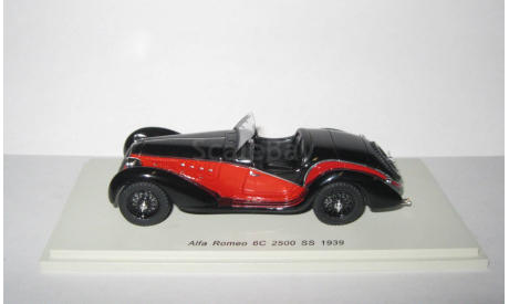 Alfa Romeo 6C 2500 SS 1939 Spark 1:43 S2715 Раритет, масштабная модель, scale43