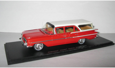 Шевроле Chevrolet Impala Wagon USA США 1959 Spark 1:43 S2905 Раритет, масштабная модель, scale43