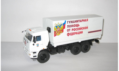 Камаз 43118 6х6 Гуманитарная помощь (рестайлинг) мастерская MD Models 1:43 Лимит 25 шт Раритет, масштабная модель, scale43