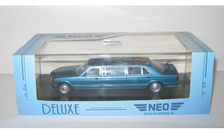 Мерседес Бенц Mercedes Benz W126 Stretch Лимузин Neo 1:43 NEO45355, масштабная модель, scale43, Mercedes-Benz