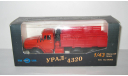 Урал 4320 6х6 Красный 1979 СССР Элекон 1:43, масштабная модель, scale43