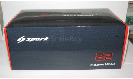 Формула 1 Formula 1 McLaren MP4-X 2016 Spark 1:18 18S215 Раритет, масштабная модель, 1/18
