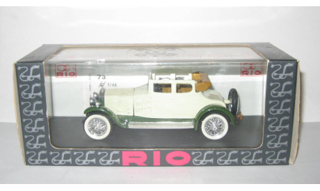 Роллс Ройс Rolls Royce Twenty 1923 Rio 1:43 Made in Italy, масштабная модель, scale43