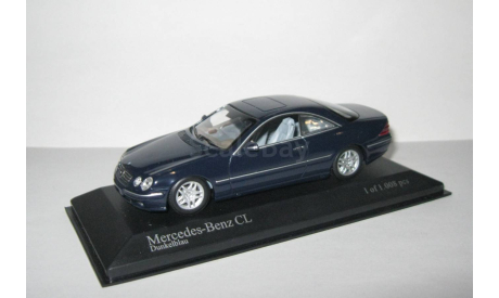 Мерседес Бенц Mercedes Benz CL 1999 Minichamps 1:43 430038027, масштабная модель, scale43
