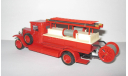 Зис 5 Пожарный ПМЗ 1 1939 СССР Ломо АВМ 1:43, масштабная модель, scale43
