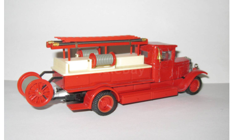 Зис 5 Пожарный ПМЗ 1 1939 СССР Ломо АВМ 1:43, масштабная модель, scale43