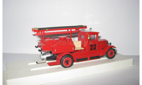 Зис 5 Пожарный ПМЗ 2 1939 СССР Ломо АВМ 1:43, масштабная модель, scale43, ЛОМО-АВМ