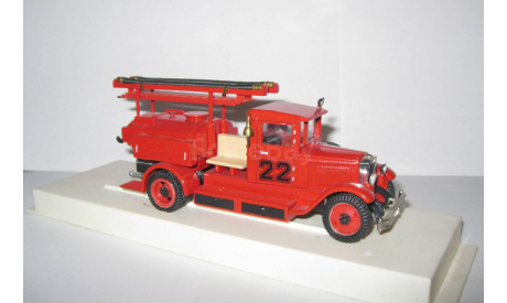 Зис 5 Пожарный ПМЗ 2 1939 СССР Ломо АВМ 1:43, масштабная модель, scale43, ЛОМО-АВМ
