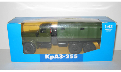 Краз 255 с Тентом 6х6 СССР Саратов 1:43 Раритет Поворотные колеса, масштабная модель, scale43