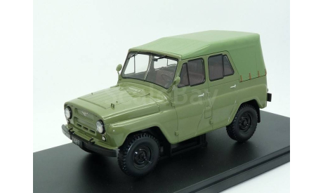 Уаз 469 4х4 Хаки 1975 СССР Whitebox 1:24 WB124263, масштабная модель, scale24