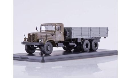 Краз 257 Б1 бортовой с контейнерами 1973 СССР SSM 1:43 SSM1149, масштабная модель, scale43