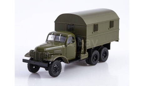 Зис 151 6х6 Кунг 1 1953 СССР Автоистория Легендарные грузовики Modimio 1:43, масштабная модель, scale43