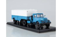 Маз 200 В + полуприцеп Маз 5217 1967 СССР SSM 1:43 SSM7018, масштабная модель, scale43