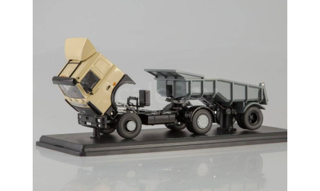 Маз 5432 + полуприцеп самосвал Маз 5232В SSM 1:43 SSM7025, масштабная модель, scale43