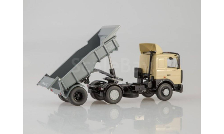 Маз 5432 + полуприцеп самосвал Маз 5232В SSM 1:43 SSM7025, масштабная модель, scale43