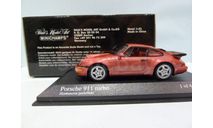 Порше Porsche 911 Type 964 Turbo 1990 Minichamps 1:43 430069108, масштабная модель, scale43