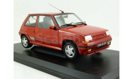 Рено Renault 5 Supercinq GT Turbo 1989 Norev 1:18 185216, масштабная модель, scale18