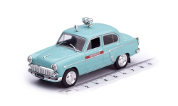 Москвич 407 АЗЛК Милиция 1959 IXO IST Автолегенды СССР 1:43