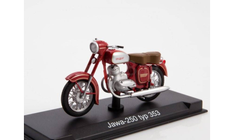 мотоцикл Ява Jawa 250 353 1954 СССР Наши Мотоциклы IXO Atlas 1:24, масштабная модель мотоцикла, scale24