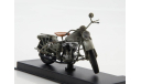 мотоцикл Харлей Harley Davidson WLA 1941 Вторая Мировая война Наши Мотоциклы IXO Atlas 1:24, масштабная модель мотоцикла, Harley-Davidson, scale24