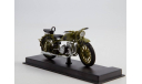 мотоцикл тяжелый М 72 (копия БМВ BMW R71) 1951 СССР Наши Мотоциклы IXO Atlas 1:24, масштабная модель мотоцикла, scale24