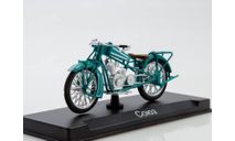 мотоцикл Авиахим «Союз» 1924 СССР Наши Мотоциклы IXO Atlas 1:24, масштабная модель мотоцикла, scale24