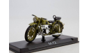 мотоцикл тяжелый М 72 (копия БМВ BMW R71) 1951 СССР Наши Мотоциклы IXO Atlas 1:24, масштабная модель мотоцикла, scale24