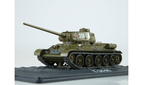 танк Т 34 85 1945 Великая Отечественная война СССР SSM Наши танки Modimio 1:43, масштабная модель, scale43