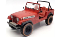 Джип Jeep CJ-7 4x4 Animal Preserve Команда А 1981 USA США Greenlight collectibles 1:18 19091, масштабная модель, scale18