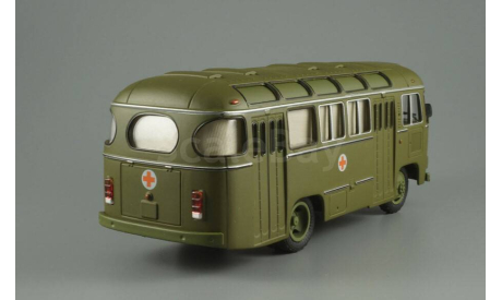 автобус Паз 672 М Санитарный СССР Советский автобус 1:43 Раритет, масштабная модель, scale43