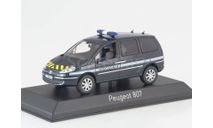 Пежо Peugeot 807 Gendarmerie France Police 2007 Norev 1:43 478708, масштабная модель, scale43