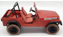 Джип Jeep CJ-7 4x4 Animal Preserve Команда А 1981 USA США Greenlight collectibles 1:18 19091, масштабная модель, scale18