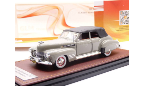 Кадиллак Cadillac Series 62 Sedan Convertible (закрытый) 1941 USA США GLM Models 1:43 GLM119204, масштабная модель, scale43