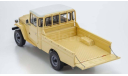 Тойота Toyota Land Cruiser 40 4x4 Pickup Пикап 1965 Kyosho 1:18 08958BE, масштабная модель, scale18