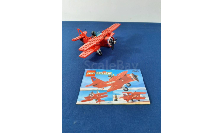 Набор Конструктор Лего Lego Самолет Биплан Красный Орел 6615 1996 год Раритет 100 % Оригинал, масштабная модель, scale43