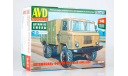 Кит Сборная модель Газ 66 4x4 Фургон хлебный АФХ СССР AVD models SSM 1:43 1439AVD, масштабная модель, scale43