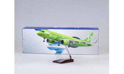 самолет большой Аэробус Аirbus А320 S7 Аirlinеs 1:85 (33 х 34 см) Раритет