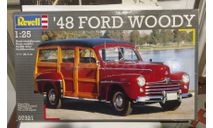 Кит Сборная модель Форд Ford Woody 1948 Revell 1:25 07321 Раритет, масштабная модель, scale24