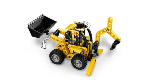 Набор Конструктор Трактор Экскаватор - погрузчик 42197 2025 год Лего Lego Technic Раритет 100 % Оригинал, сборная модель (другое), scale0