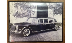 Постер Панно Мерседес Бенц Mercedes Benz 600 Pullman 1966 40 х 30 см