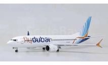 самолет большой Боинг Воеing 737 800 FlyDubаi 1:85 (40 х 36 см) Раритет, масштабные модели авиации, scale87, Boeing