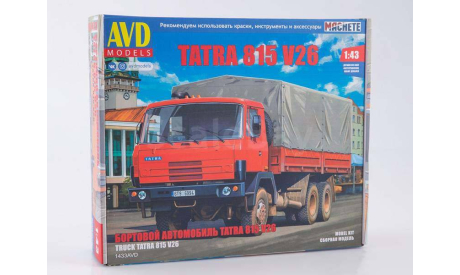 Кит Сборная модель Татра Tatra 815 V26 СССР AVD SSM 1:43 1433AVD, масштабная модель, scale43