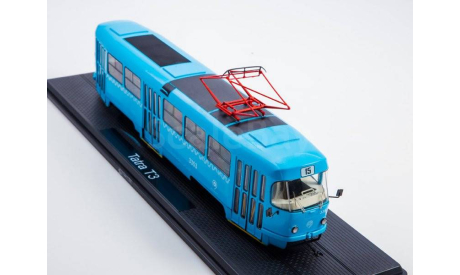 трамвай Татра Tatra T3 SU в расцветке Мосгортранс Москва SSM 1:43 SSM4071, масштабная модель, scale43