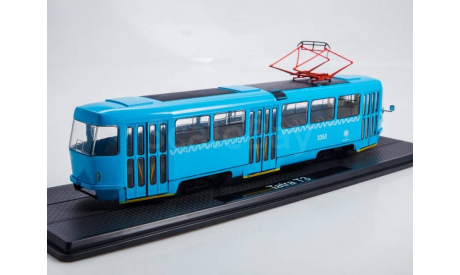 трамвай Татра Tatra T3 SU в расцветке Мосгортранс Москва SSM 1:43 SSM4071, масштабная модель, scale43