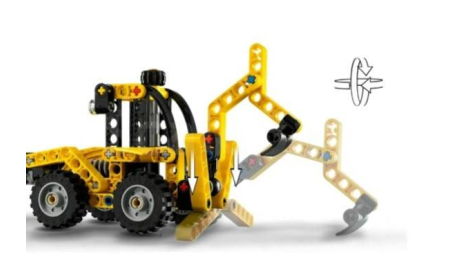 Набор Конструктор Трактор Экскаватор - погрузчик 42197 2025 год Лего Lego Technic Раритет 100 % Оригинал, сборная модель (другое), scale0