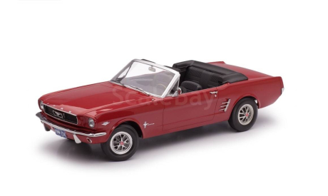 Форд Мустанг Ford Mustang Convertible 1966 Norev 1:18 182810, масштабная модель, scale18