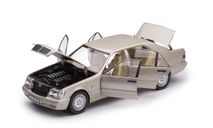 Мерседес Бенц Mercedes Benz S class S600 V12 W140 ’Шестисотый’ ’Кабан’ Norev 1:18 183723, масштабная модель, scale18, Mercedes-Benz